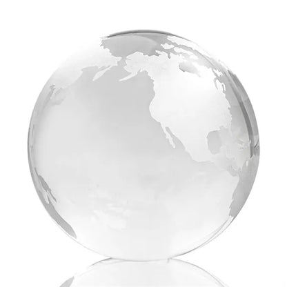 Globe Paperweight - Clear