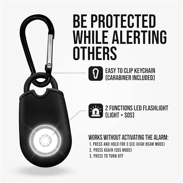Personal Safety Alarm Keychain For Adults And Children