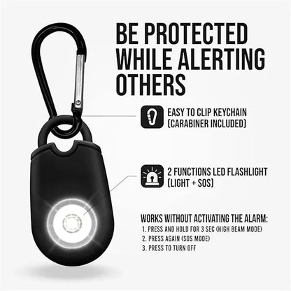 Personal Safety Alarm Keychain For Adults And Children
