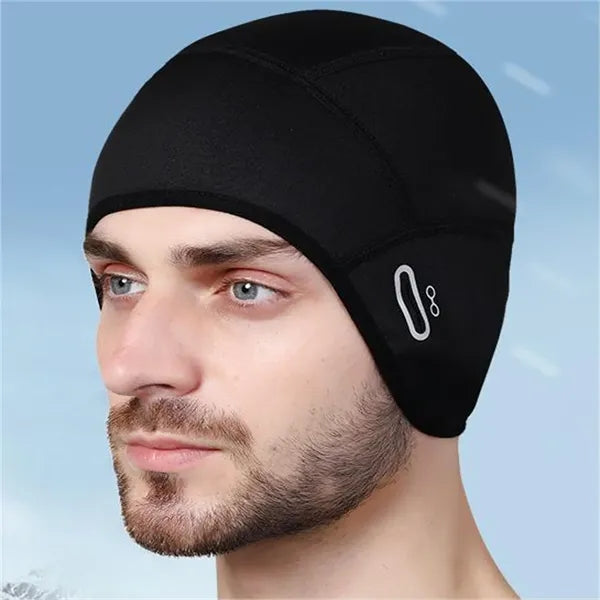 Cycling Cap With Glasses Holes