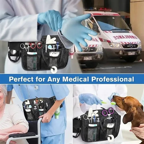 Nurse Medical Supplies Tool Organizer Waist Fanny Bag