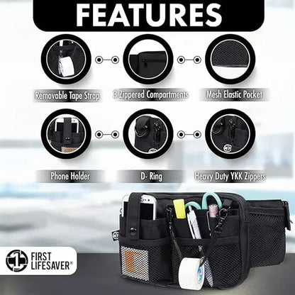 Nurse Medical Supplies Tool Organizer Waist Fanny Bag