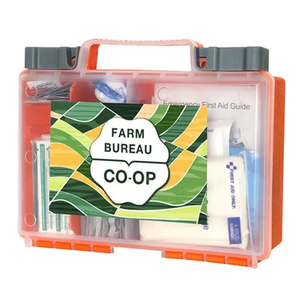 Clear Front Cover 118-piece First Aid Kit