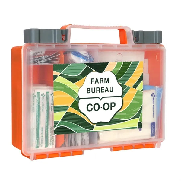 Clear Front Cover 118-piece First Aid Kit