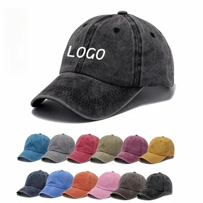 Cotton Vintage Baseball Cap