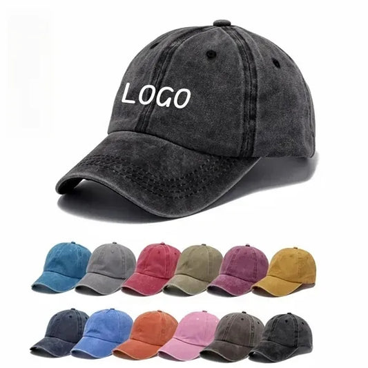 Cotton Vintage Baseball Cap