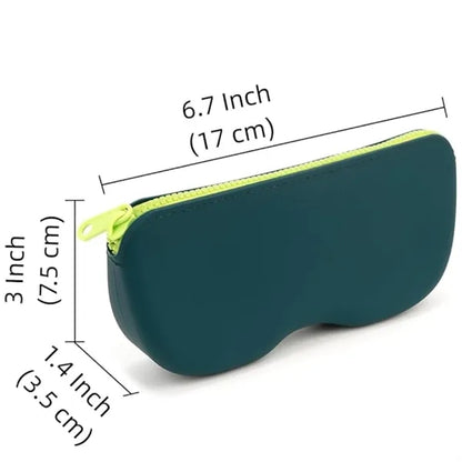 Waterproof Silicone Glasses Change Storage Bag