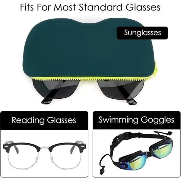 Waterproof Silicone Glasses Change Storage Bag