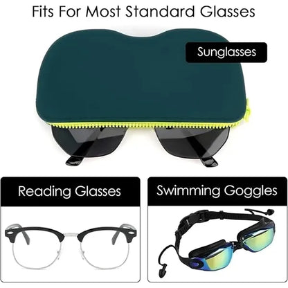 Waterproof Silicone Glasses Change Storage Bag