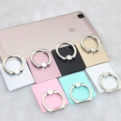 360 Degree Rotating Ring Buckle Mobile Phone Holder Square