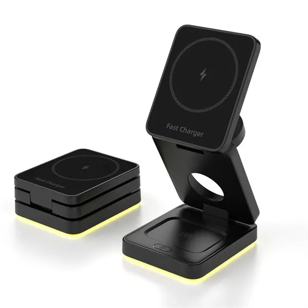 Multiple Devices Wireless Foldable Charger Stand
