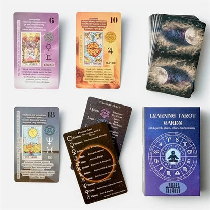 Witchy Cauldron Beginner Learning Tarot Cards