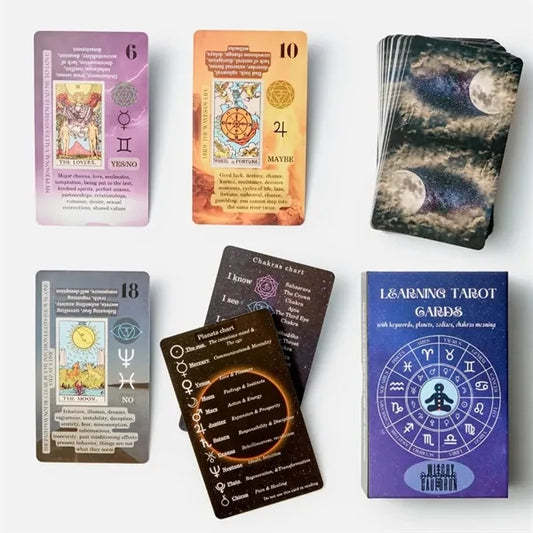 Witchy Cauldron Beginner Learning Tarot Cards