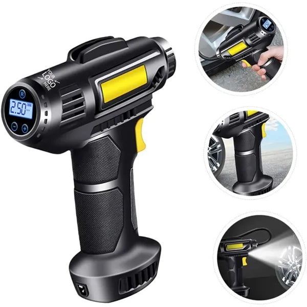 Portable Cordless Auto Car Tire Inflator Air Compressor Pump