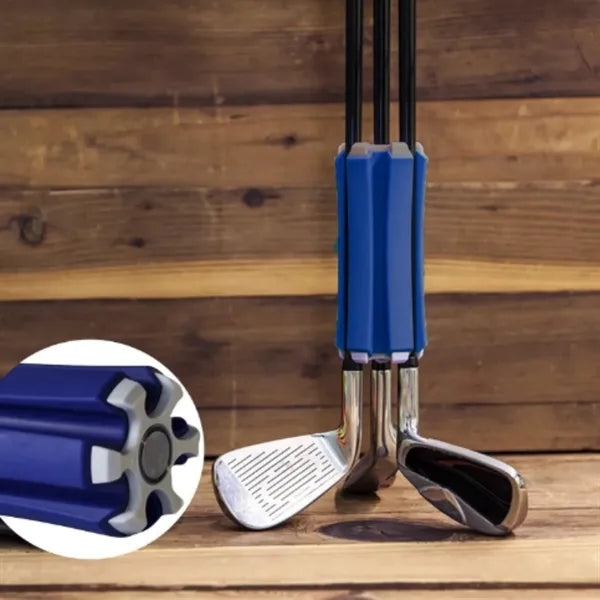 Golf Club Retainer Portable Holder Standing Outdoor Sports