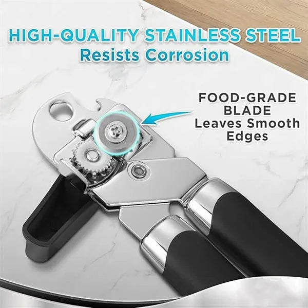 Manual Easy Grip Handheld Can Opener