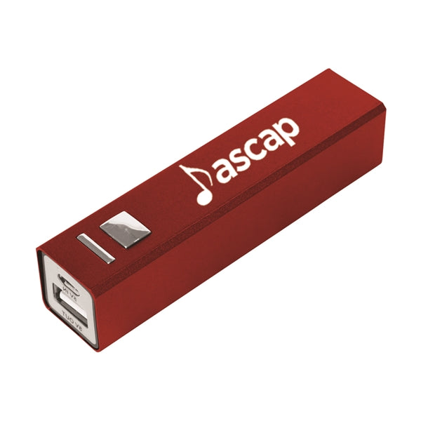 RECTANGULAR ALUM POWER BANK -LA