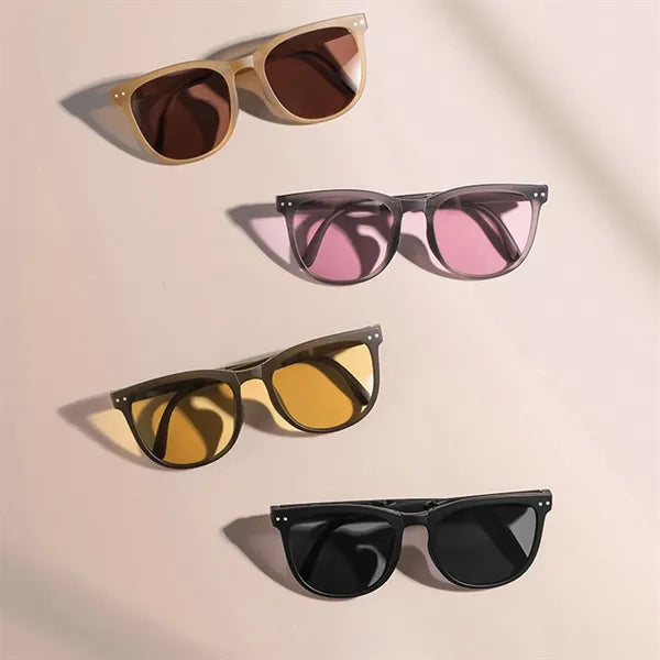 Foldable UV Protection Fashionable Lightweight Sunglasses