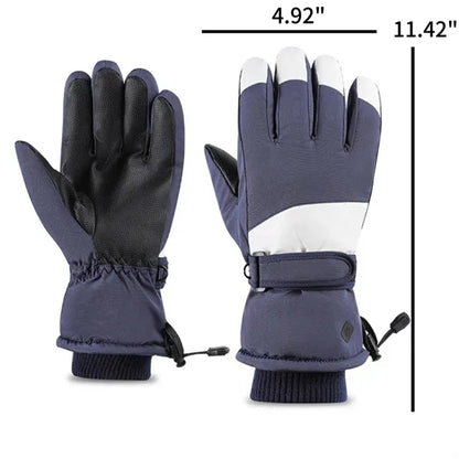 Touch Screen Ski Glove Winter Warm Cold Protection thickened