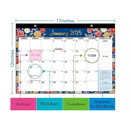 18-Month Countdown Desk Calendar