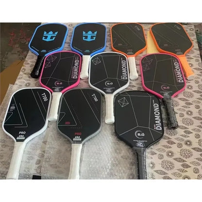 T700 Raw Carbon Fiber Pickleball Paddle Set