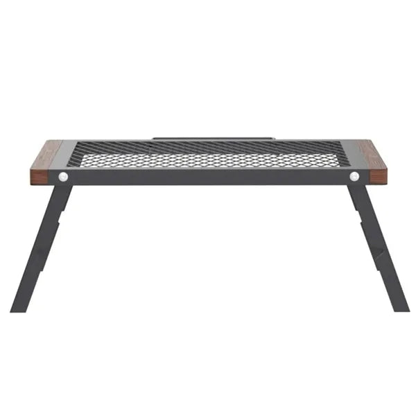 Foldable Wooden Mesh Camping Table