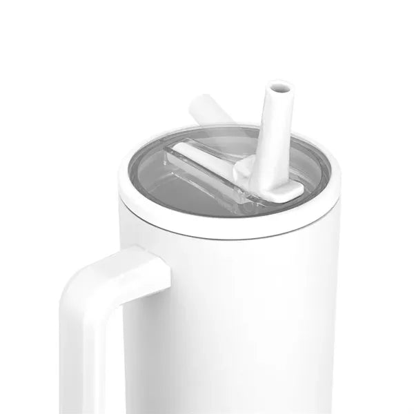 Hydravault FlipStraw Tumbler with Handle 40 oz.