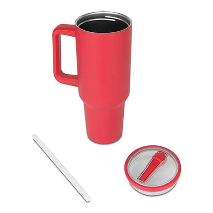 Hydravault FlipStraw Tumbler with Handle 40 oz.