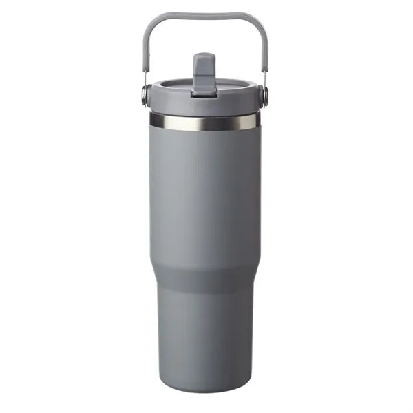 30 oz. Bronx Stainless Steel Travel Mugs w/ Handle