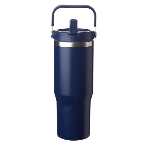 30 oz. Bronx Stainless Steel Travel Mugs w/ Handle