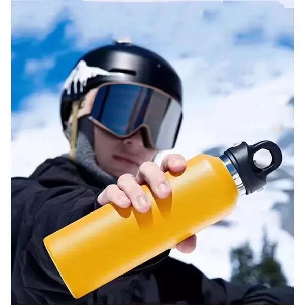 21OZ. One Hand Quick Open Car Hot And Cold Thermos