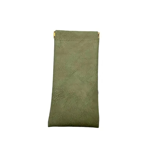 Soft Leather Eye Glasses Organizer Pouch