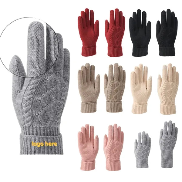 Knit Gloves For Cycling