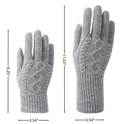 Knit Gloves For Cycling