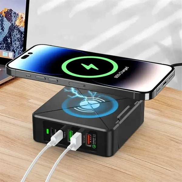 5 Ports Usb 75W Mobile Phone Fast Charger