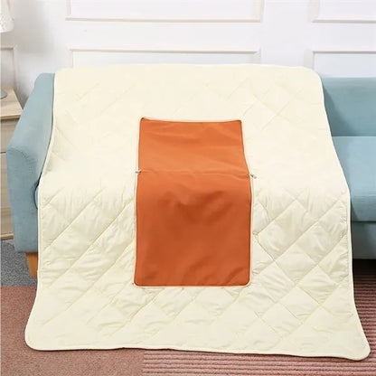 2 In 1 Foldable Blanket Throw Pillow
