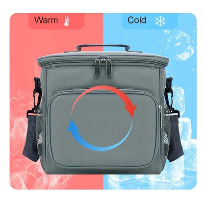 Portable Insulated Picnic Lunch Bag