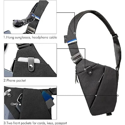 Anti Theft  Sling Bag