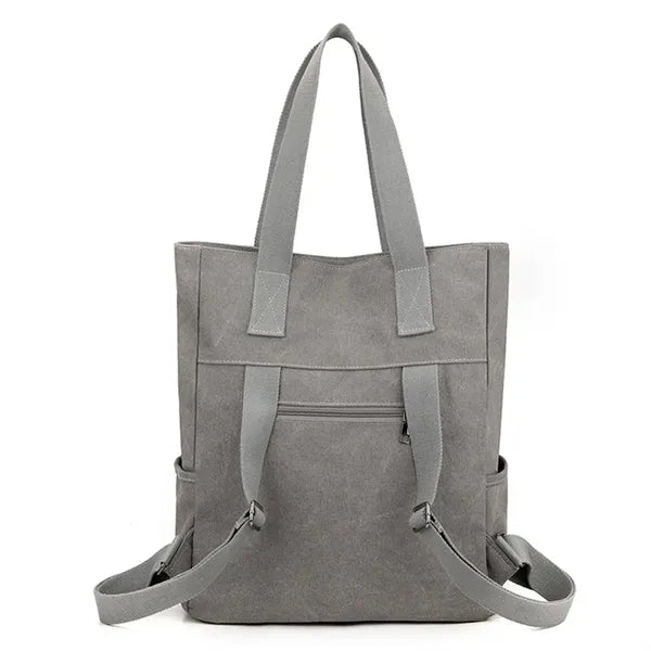 Women Canvas Tote Bag Casual Backpack Shoulder Handbags