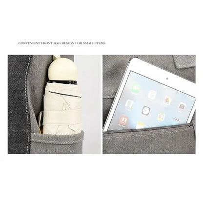 Women Canvas Tote Bag Casual Backpack Shoulder Handbags
