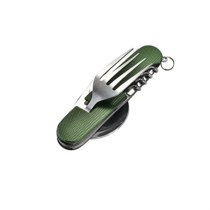 4-In-1 Camping Multifunctional Folding Tableware
