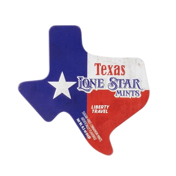 Texas Tin Filled with Mints