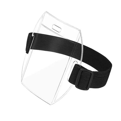 Cross Arm Waterproof ID Card Holder Pass Clamp