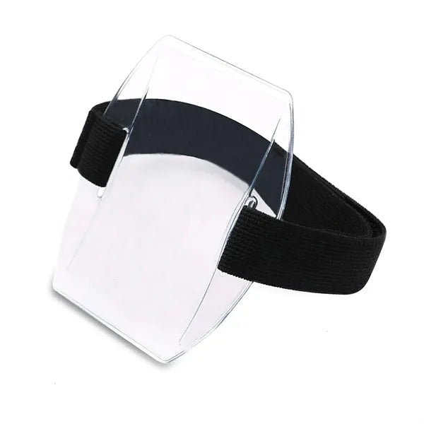 Cross Arm Waterproof ID Card Holder Pass Clamp