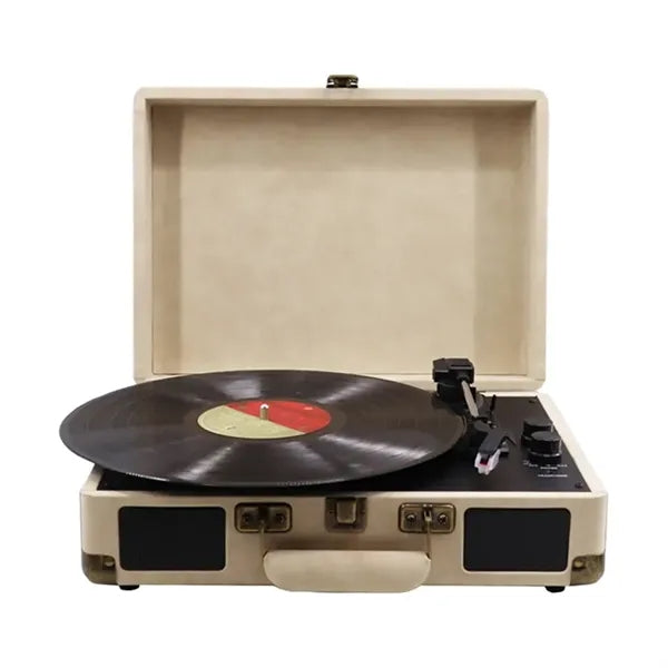 Vintage Bluetooth USB Vinyl Record Player