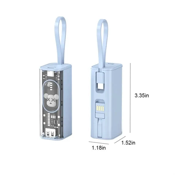 Mini Portable 5000mAh Power Bank