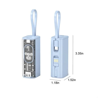 Mini Portable 5000mAh Power Bank