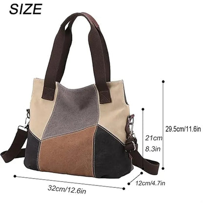 Casual Crossbody Tote Bag with Shoulder Strap