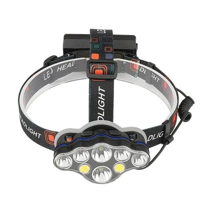 Rechargeable Outdoor Waterproof LED Headlamp Flashlight
