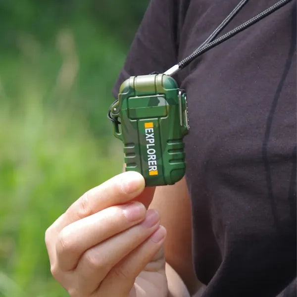 Electronic Dual Arc Rechargeable Lighter Gift Box